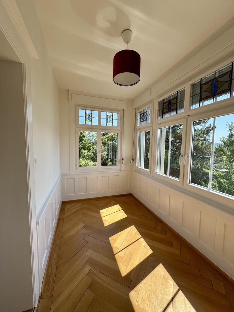Helles Zimmer mit eigenem Büro in schöner Altbau-WG, Kreis 6, nähe ETH (2)