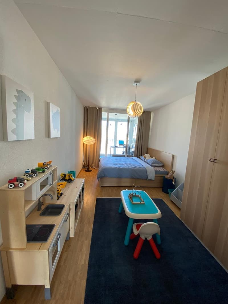 Grosse 3.5-Zimmer-Wohnung mit Balkon und Wintergarten in Zürich-Oerlikon zu vermieten (2)