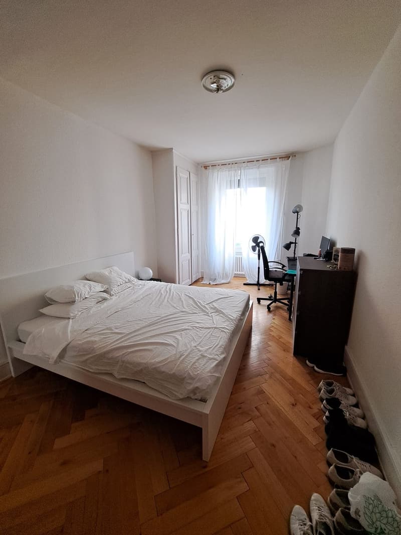Bedroom in central Geneva, 5m from the station (1)