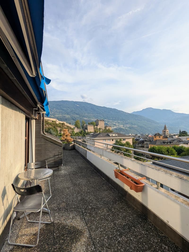 2,5 pièces avec terrasse au centre de Sion (9)