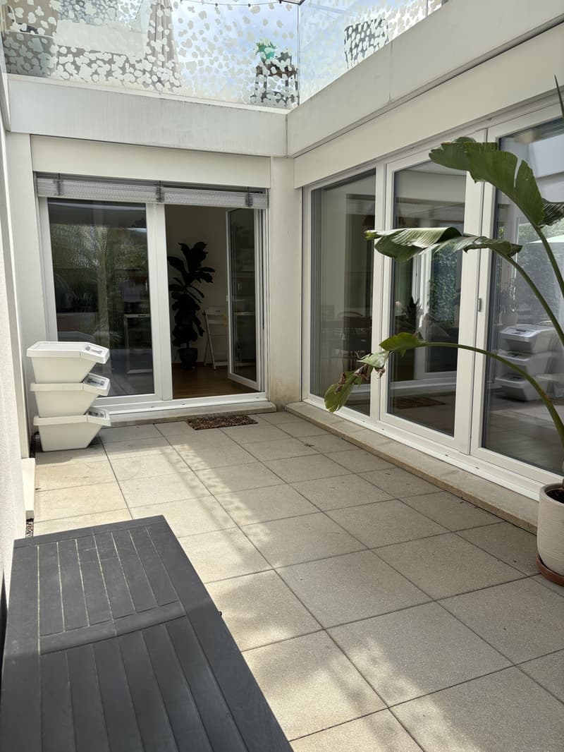 Apartement 4 1/2 avec jardin (2)