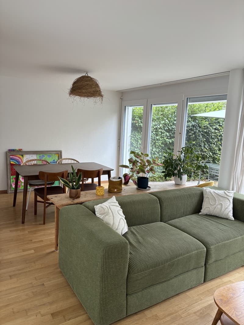 Apartement 4 1/2 avec jardin (1)