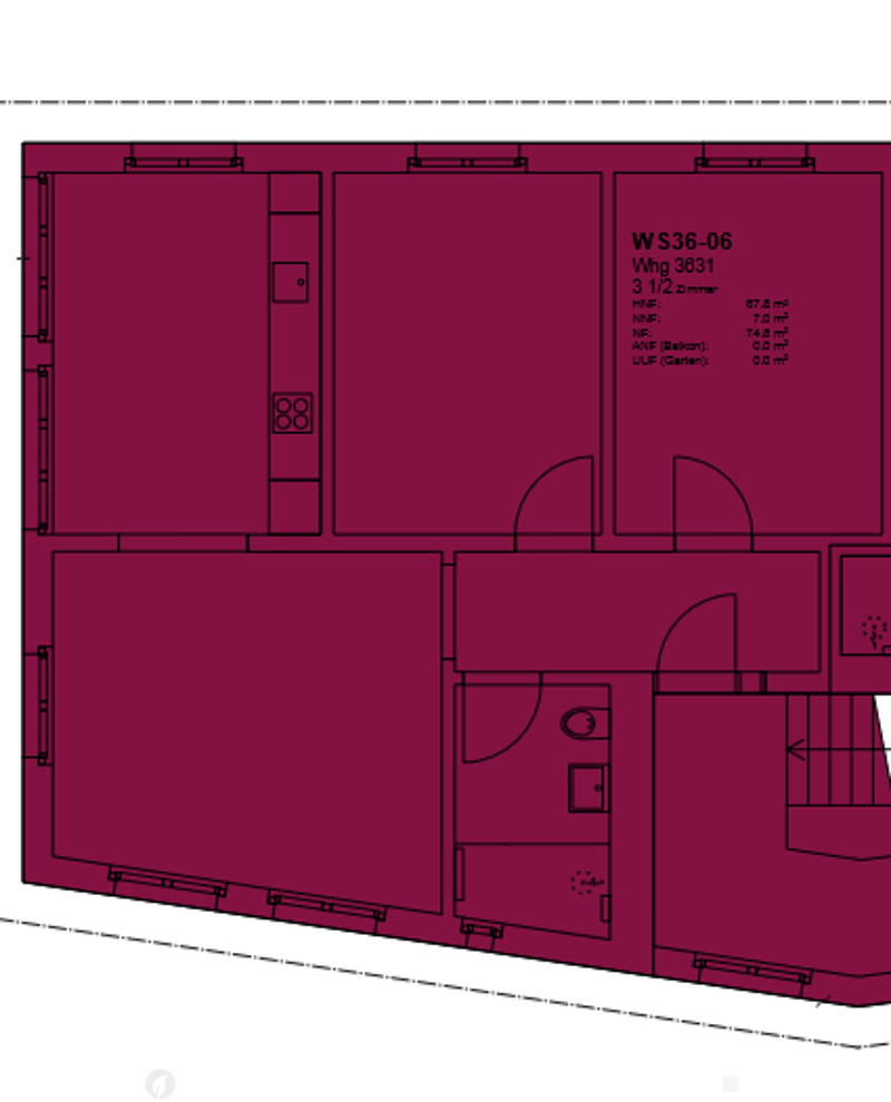 3.5-Zimmer-Genossenschaftswohnung in Biel (7)