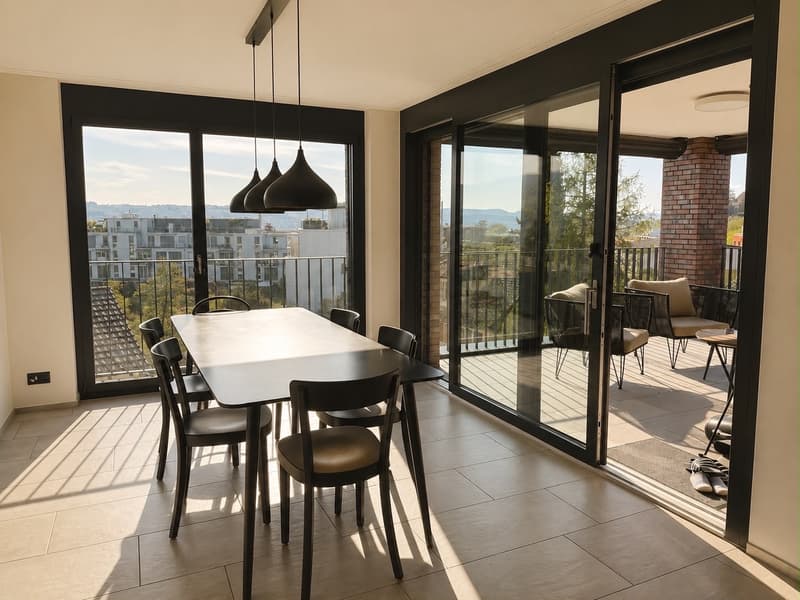 Corner flat with unobstructed lake view and large outdoor space (1)