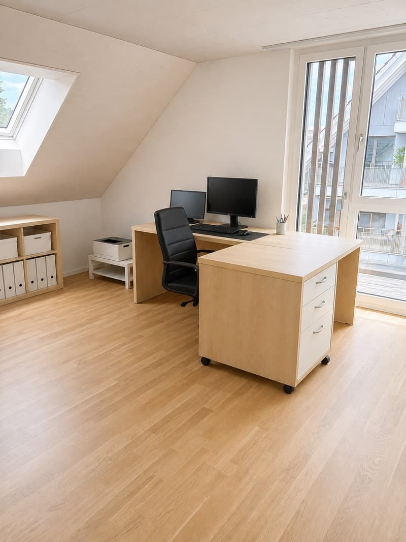 schöne helle 4.5 Maisonette Dachwohnung (6)