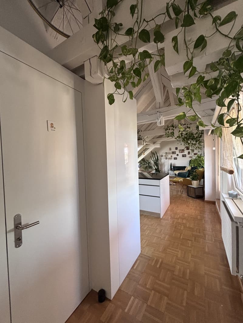 TEMPORÄR: Moderne, voll ausgestattete 3.5-Zimmer-Wohnung mit grosser Terrasse in Zürich Wiedikon (befristet) (10)