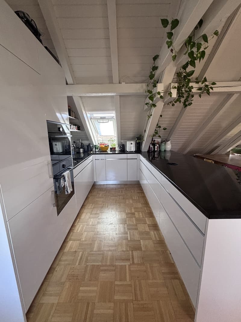 TEMPORÄR: Moderne, voll ausgestattete 3.5-Zimmer-Wohnung mit grosser Terrasse in Zürich Wiedikon (befristet) (6)