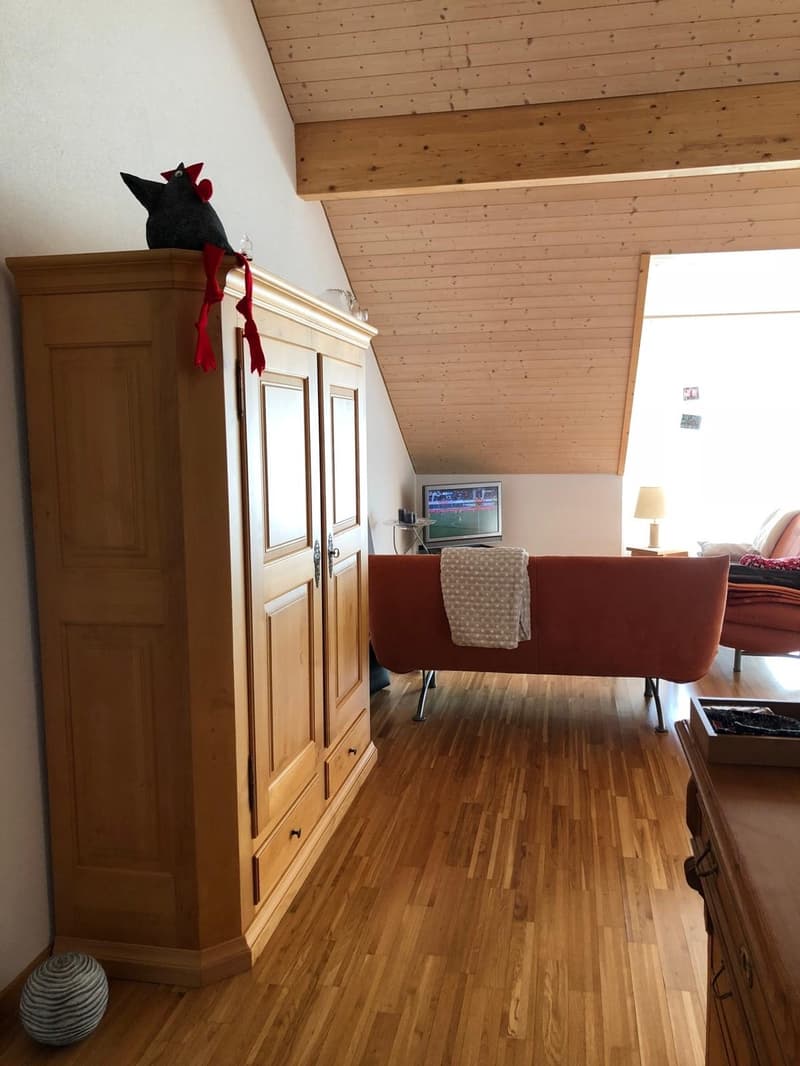 Charmante 2.5-Zimmer-Dachwohnung mit Weitblick und viel Charakter (3)