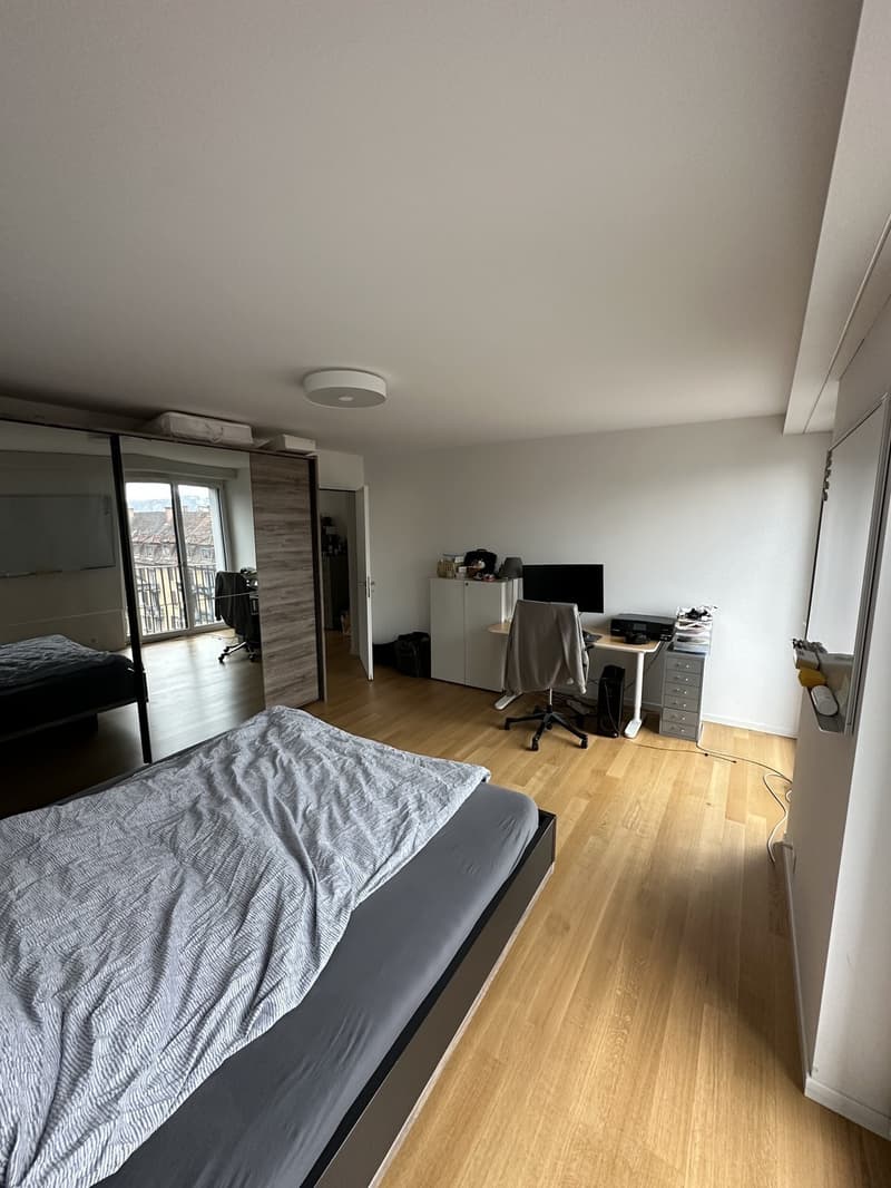 WG-Zimmer in neu renovierter 3.5Z Wohnung am Schaffhauserplatz (befristet) (3)