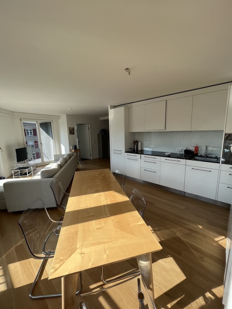 WG-Zimmer in neu renovierter 3.5Z Wohnung am Schaffhauserplatz (befristet) (4)