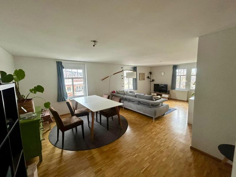 Gemütliches Zimmer in grosszügiger WG direkt am Bahnhof St. Fiden (2)