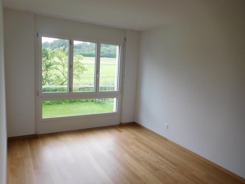 Stilvoll möblierte Wohnung mit schöner Aussicht ins Grüne (13)