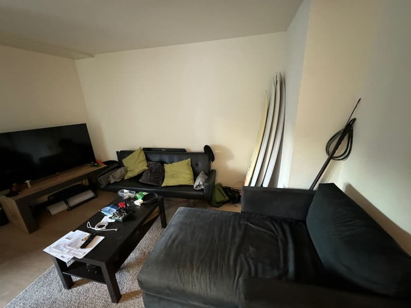 Möblierte 2-Zimmer-Wohnung mit Balkon & Terrasse  Enge, 5 Min. zum Paradeplatz (Befristet) (3)