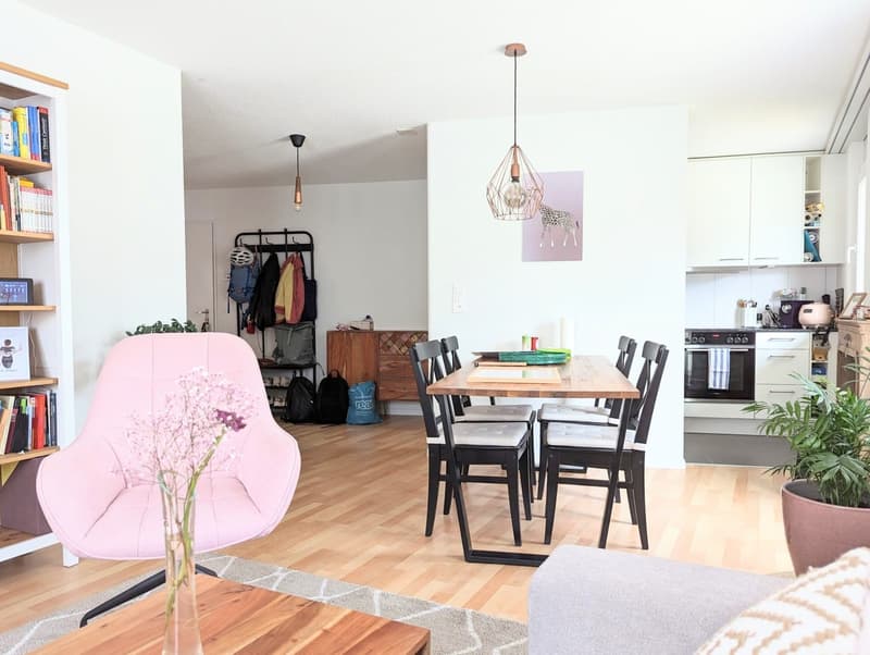 Untermiete: Einzigartige 3.5 Zimmerwohnung mit Pilatusblick (3)