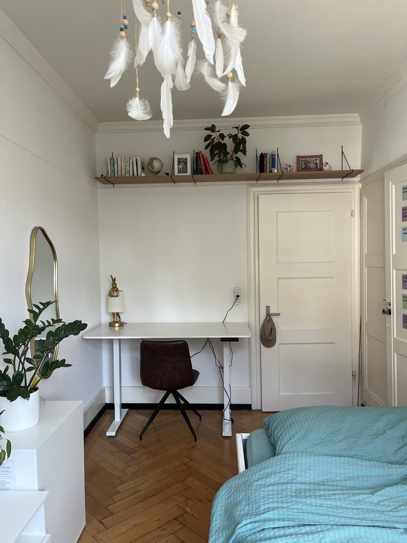 Möbliertes WG Zimmer in zentraler Altbauwohnung sucht Untermieter:in (2)