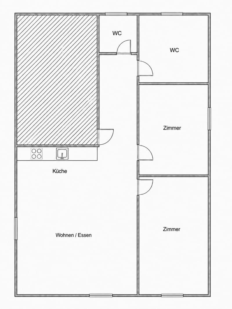 3.5-Zimmerwohnung, Hochparterre mit Terrasse im 1.OG (10)