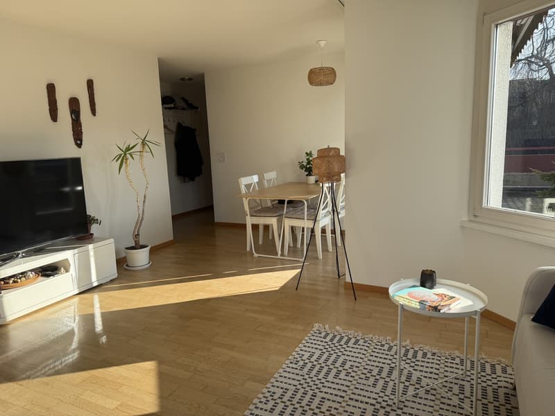 Helle 3,5-Zimmer-Wohnung mit riesigem Balkon (befristet, Übernahmemöglichkeit) (2)