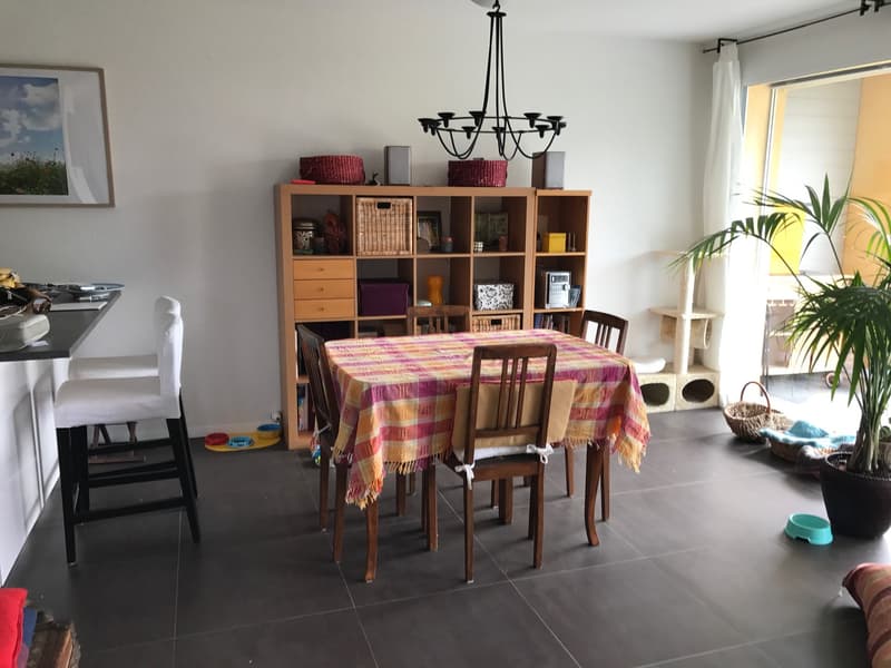 Appartement meublé 2 chambres en rez terrasse à sous-louer dès le 1er septembre (3)