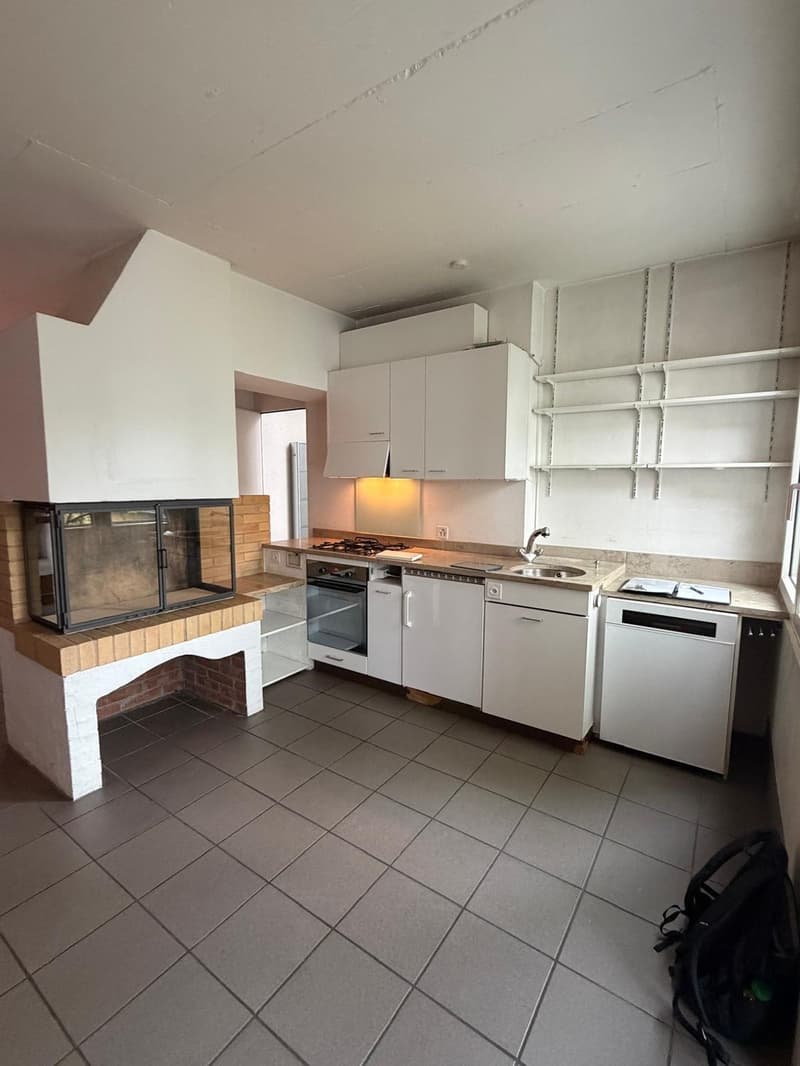 Open & bright 2.5br apartment in Seefeld from 1. Sept, 5min from Chinagarten, massive rooftop, CHF 2850.- (incl. NK) (3)
