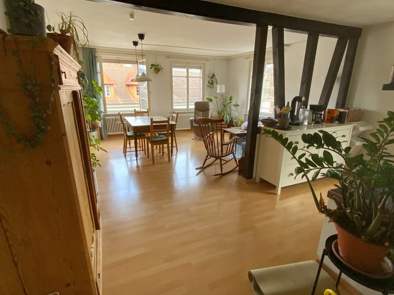 4,5-Zimmer-Altbauwohnung nahe der Reuss in Bremgarten (1)