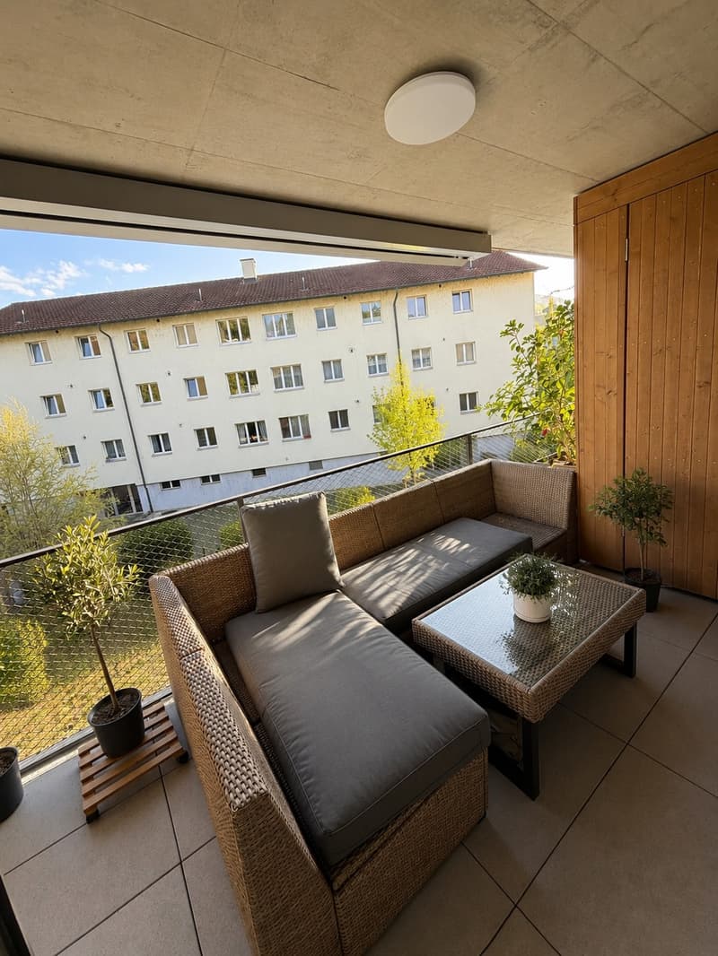Moderne 2-Zimmer-Wohnung mit grosser Loggia in Liestal (9)