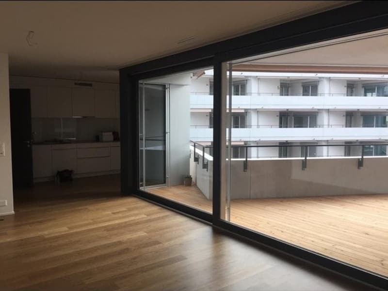 Modern 2.5 room apt., 72 sqm, huge balcony, garage and private washing machine. Permanent lease (1)