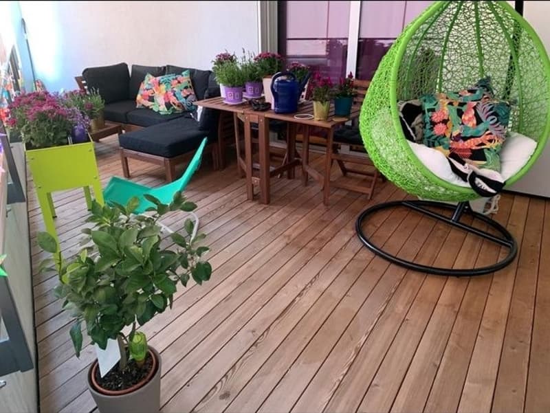 Modern 2.5 room apt., 72 sqm, huge balcony, garage and private washing machine. Permanent lease (12)
