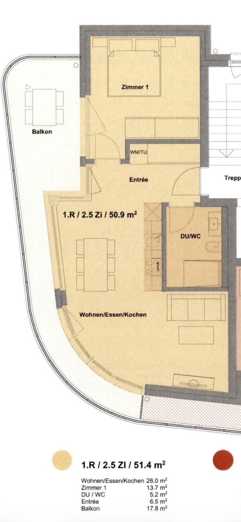 2 ½ Zimmer-Wohnung, 6010 Kriens (9)