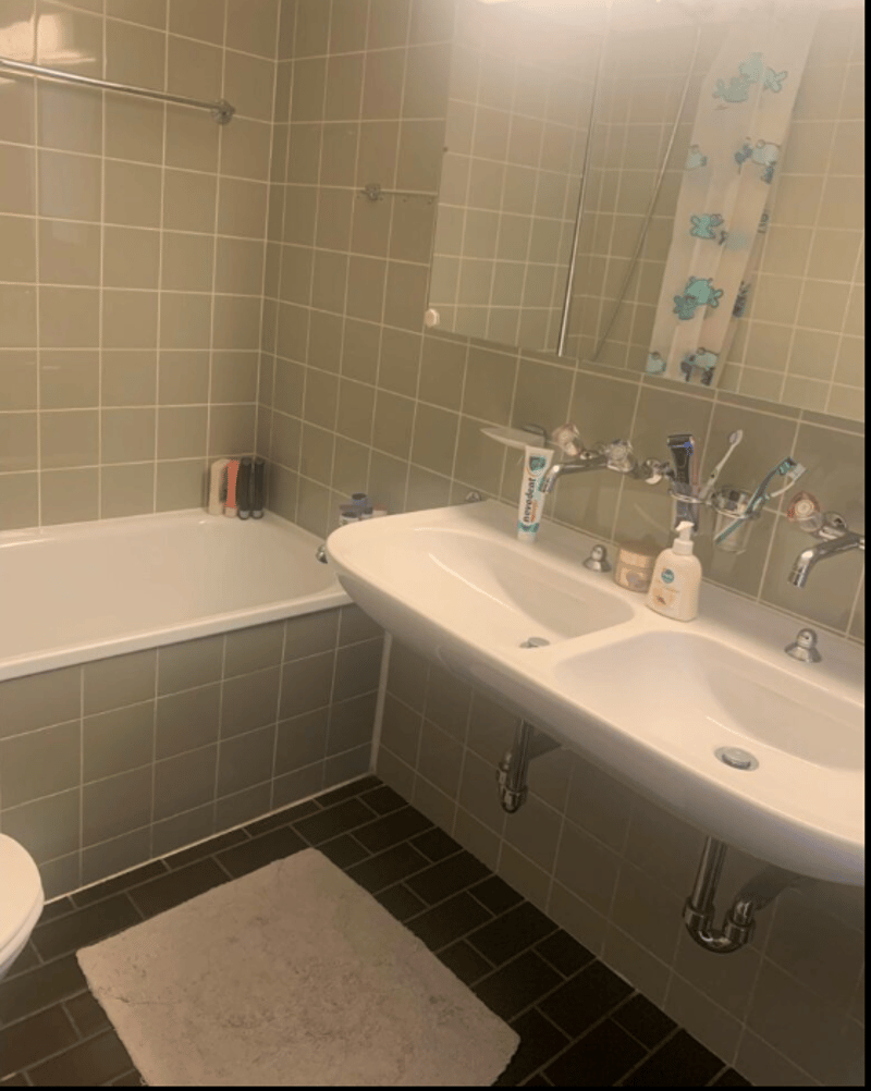 WG-Zimmer mit großem Wohnzimmer und Küche (5)