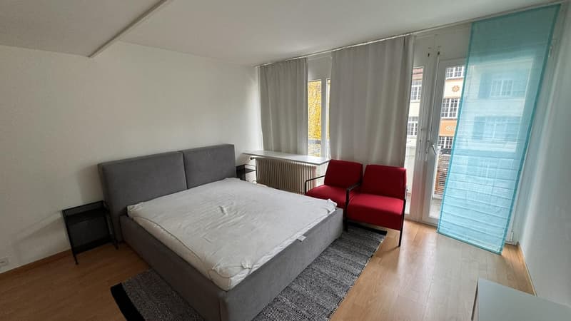 for 3 Month to rent Nov. 2026 bis Jan. 2027) to rent, charmful full furnished cozy 1-2 Pers. Flat upstair in Kreis 6 |Charmante möblierte 1½-Zimmer-Wohnung zur Untermiete in Zürich Kreis 6 (Nov. 2026 bis Jan. 2027) (3)