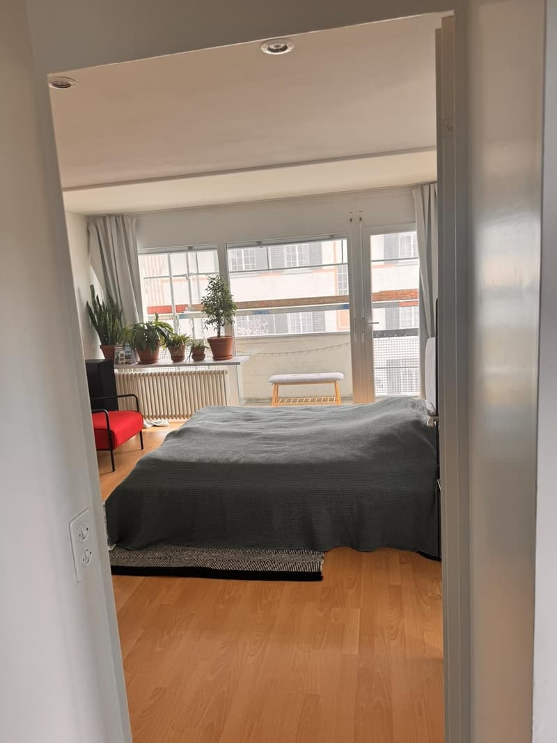for 3 Month to rent Nov. 2026 bis Jan. 2027) to rent, charmful full furnished cozy 1-2 Pers. Flat upstair in Kreis 6 |Charmante möblierte 1½-Zimmer-Wohnung zur Untermiete in Zürich Kreis 6 (Nov. 2026 bis Jan. 2027) (8)