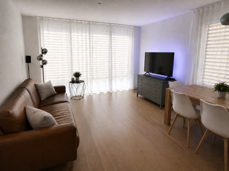 Moderne 2.5-Zimmer-Wohnung mit grossem Balkon in Schinznach-Bad (2)