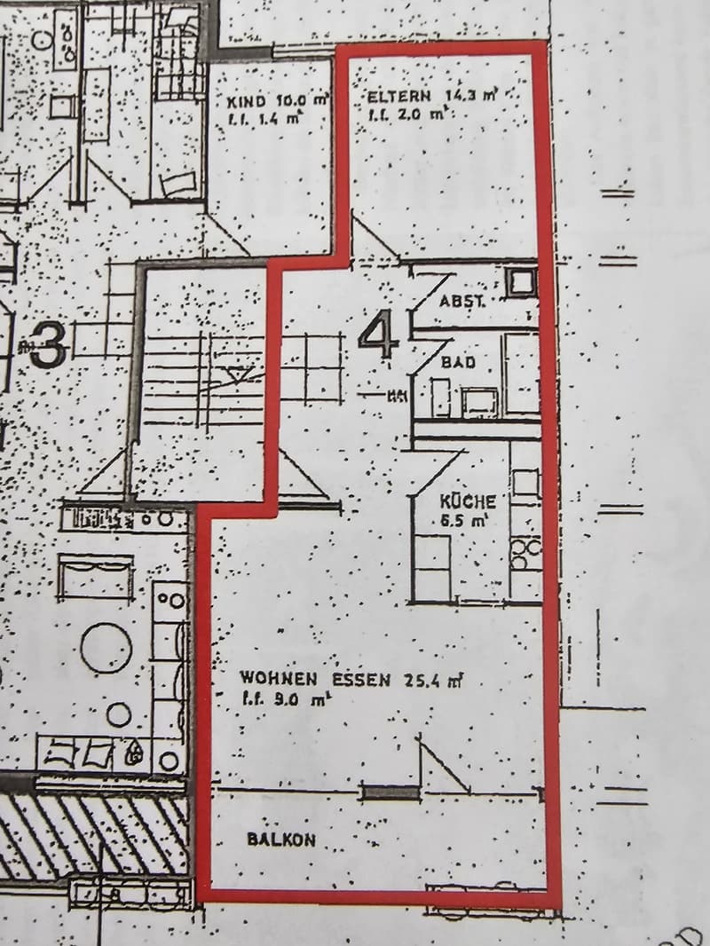Nachmieter gesucht für helle 2,5 Zimmerwohnung (7)