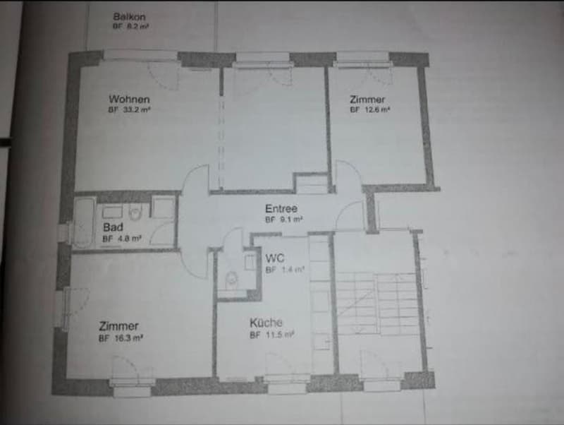 Helle 3.5-Zimmer-Wohnung mit Balkon mitten in Winterthur (7)