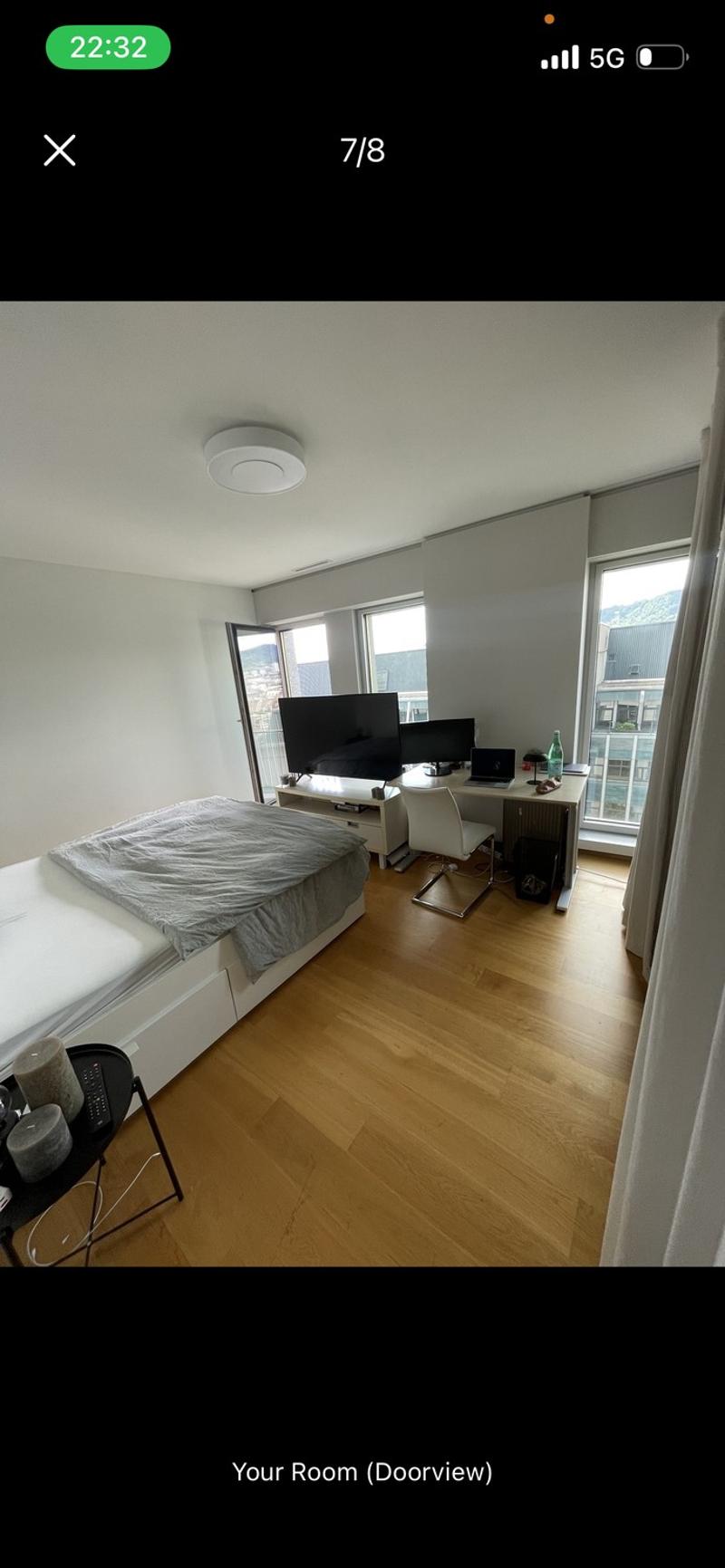Zimmer in traumhafter 3er-WG an Toplage in Zürich  ab 1. Oktober, zunächst gerne temporär (5)
