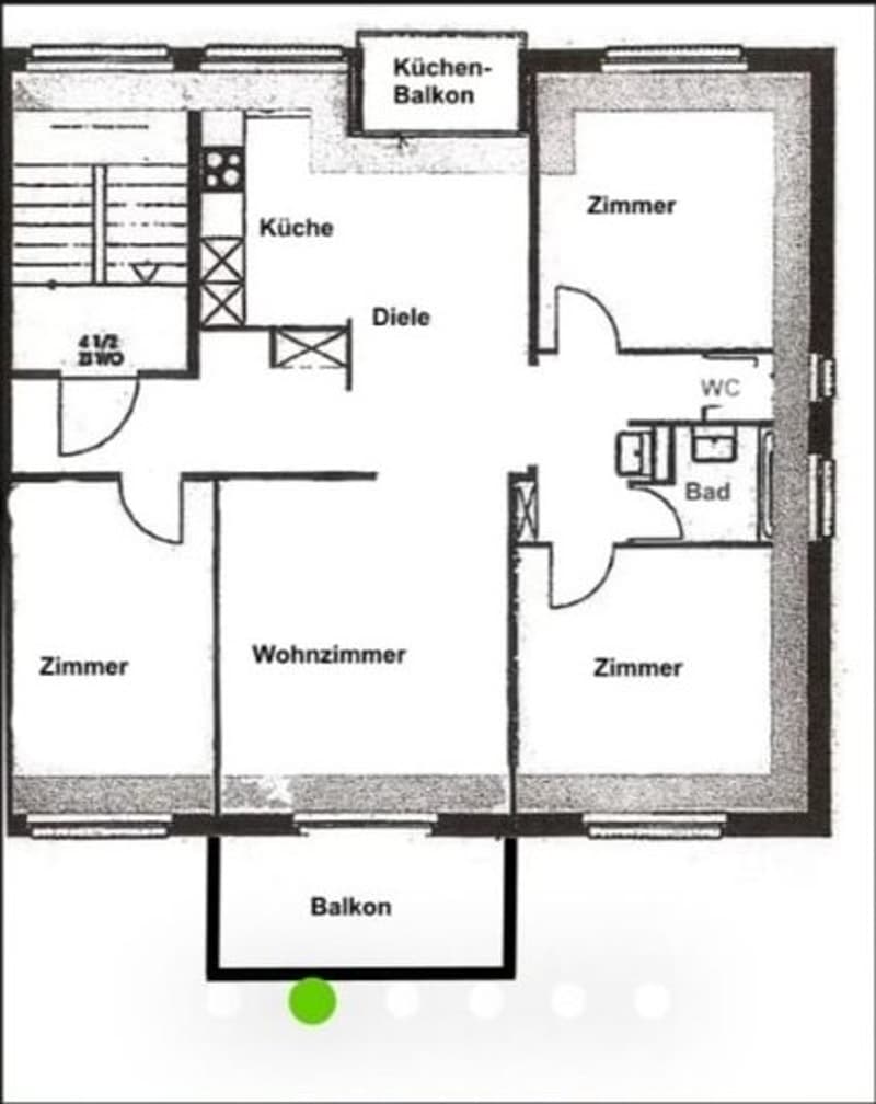 Helle 4.5 Zimmer Wohnung (3)