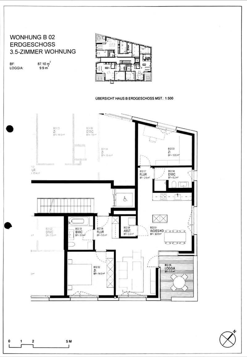 3.5 Zimmerwohnung EG (8)