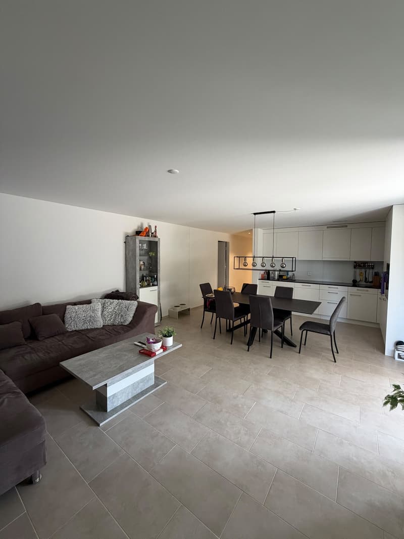 Wunderschön 3 1/2 Zimmer Wohnung mit 50m2 Balkon, sowie Garten (1)