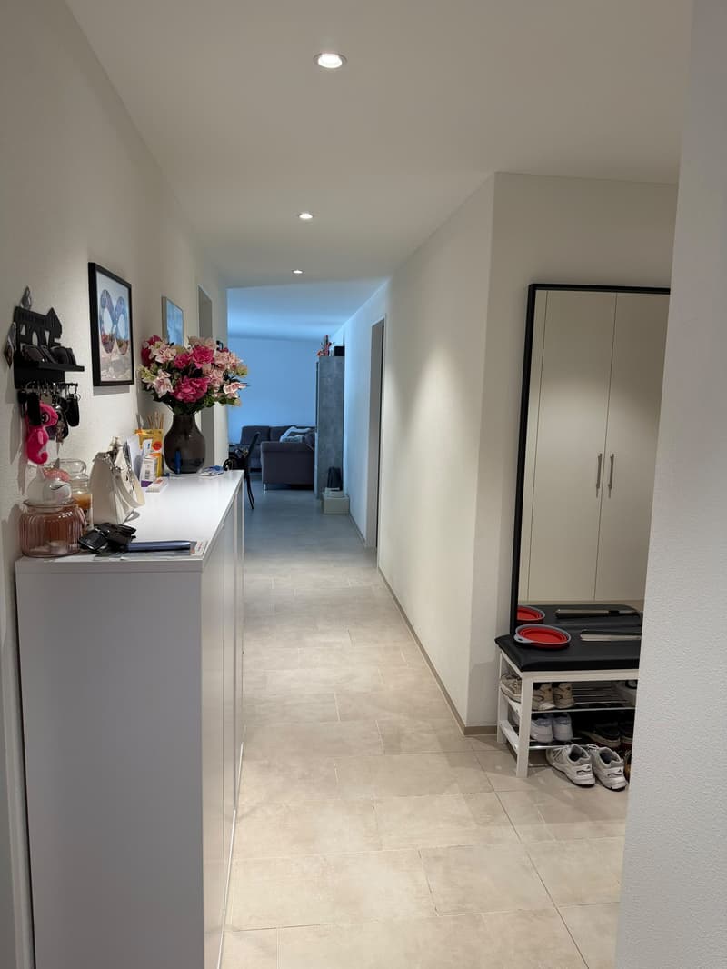 Wunderschön 3 1/2 Zimmer Wohnung mit 50m2 Balkon, sowie Garten (6)