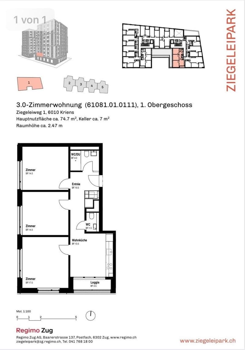 WG Zimmer, 6048 Horw (6)