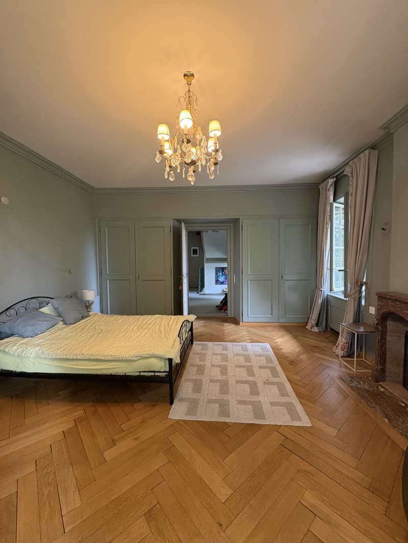 Chambre de caractère- 40 m² - salle de bain privative dans un Château (9)