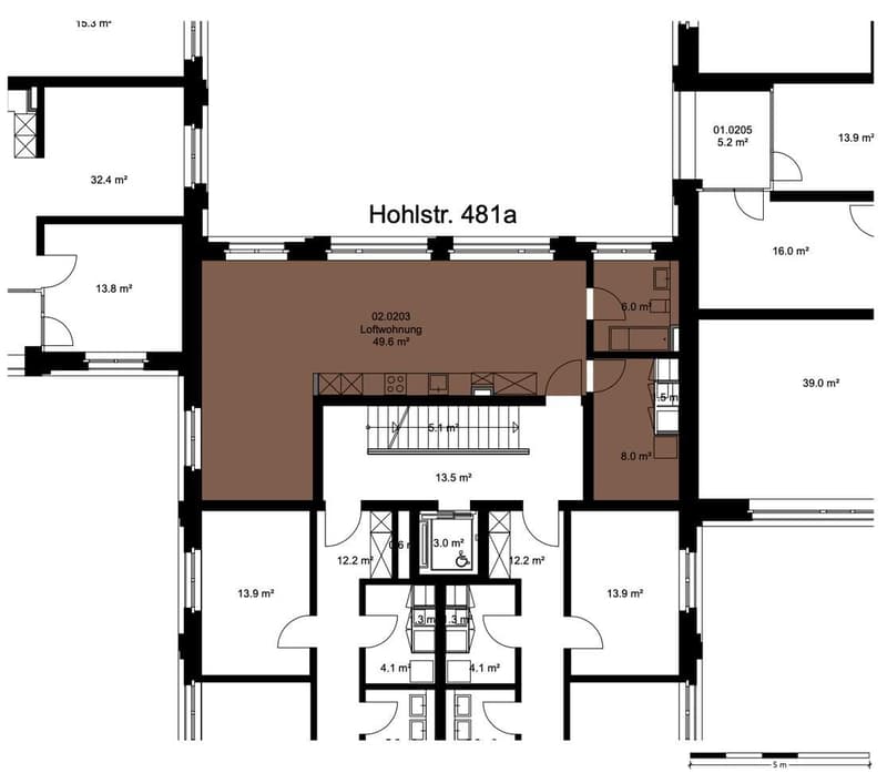 Moderne Loftwohnung im Labitzke-Areal (9)
