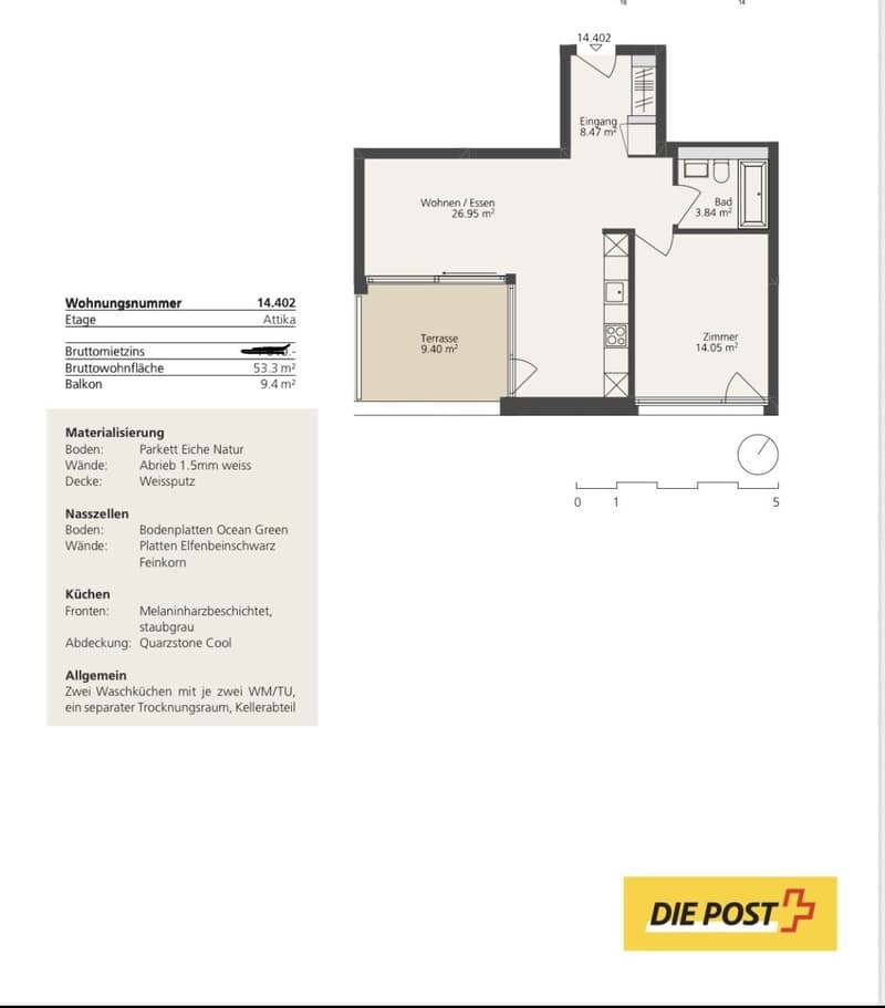 Moderne 2.5 Zimmerwohnung (Attika) (6)