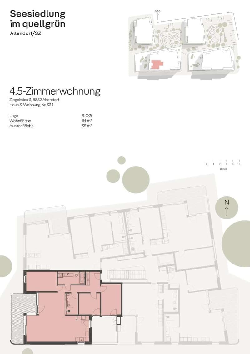 4 ½ Zimmer-Wohnung, 8852 Altendorf (8)