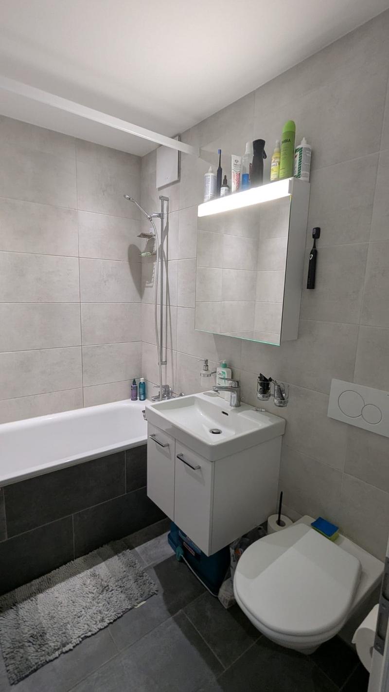 Bright, modern 3-Room Apartment on the 5th Floor in Kreis 4, in a calm street, 1 min walk from Bhf Wiedikon towards the city, staggering Üetliberg view (10)