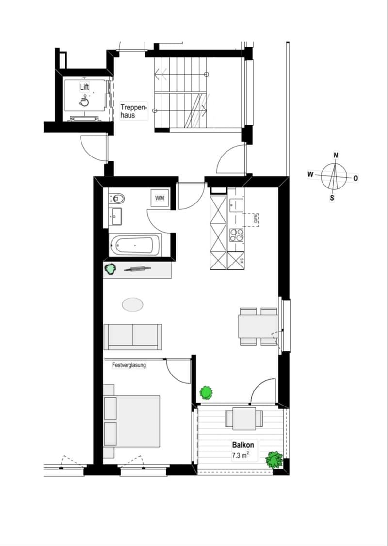 Helle NeubauwohnungHelle Neubauwohnung im 1. Stock zu vermieten: (8)