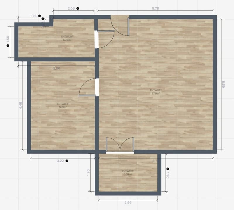2 ½ Zimmer-Wohnung, 8404 Winterthur (12)
