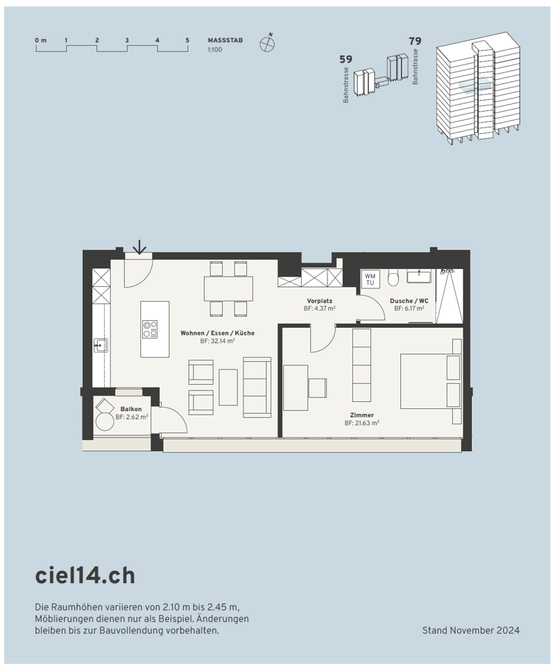 ciel14 Wohnung wird frei: 2,5-Zi im 4. OG (9)