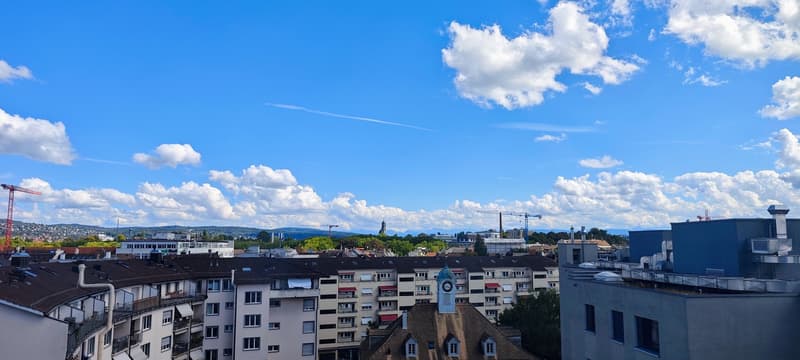 Furnished studio with panoramic view, 7th floor, sublet 30 Aug 2026 - 30 Jan 2027, Zurich Wiedikon (5)