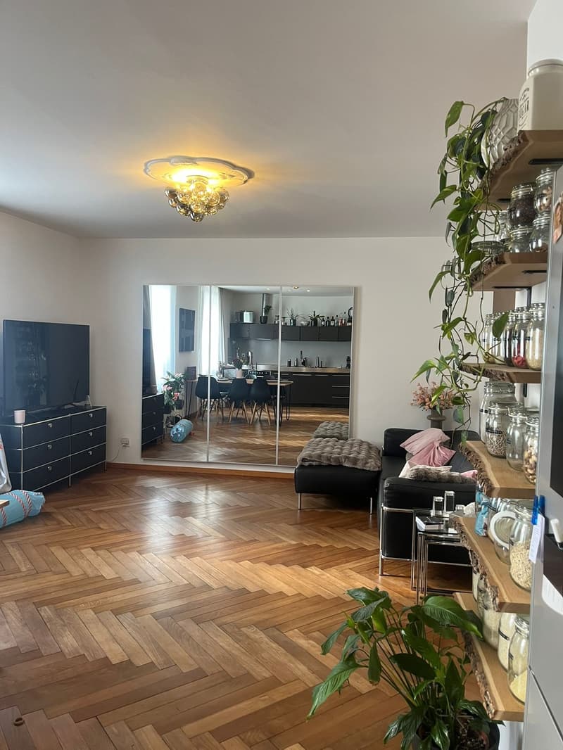 3.5-Zimmerwohnung in der Lorraine zur Untermiete bis zu 2 Jahre (1)